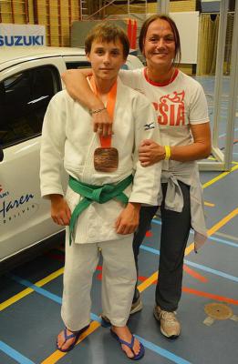 Максим Кацапов с тренером Татьяной Сергеевой